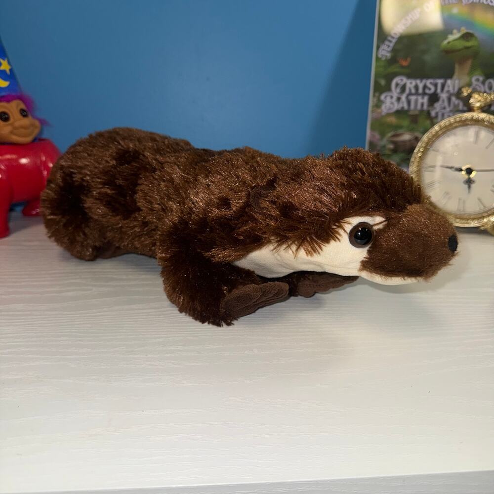 Wildlife Artists Brown River Otter Plush 18” Stuffed Animal EUC